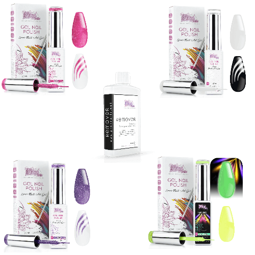 Kit Smalti Nail Art Semipermanente