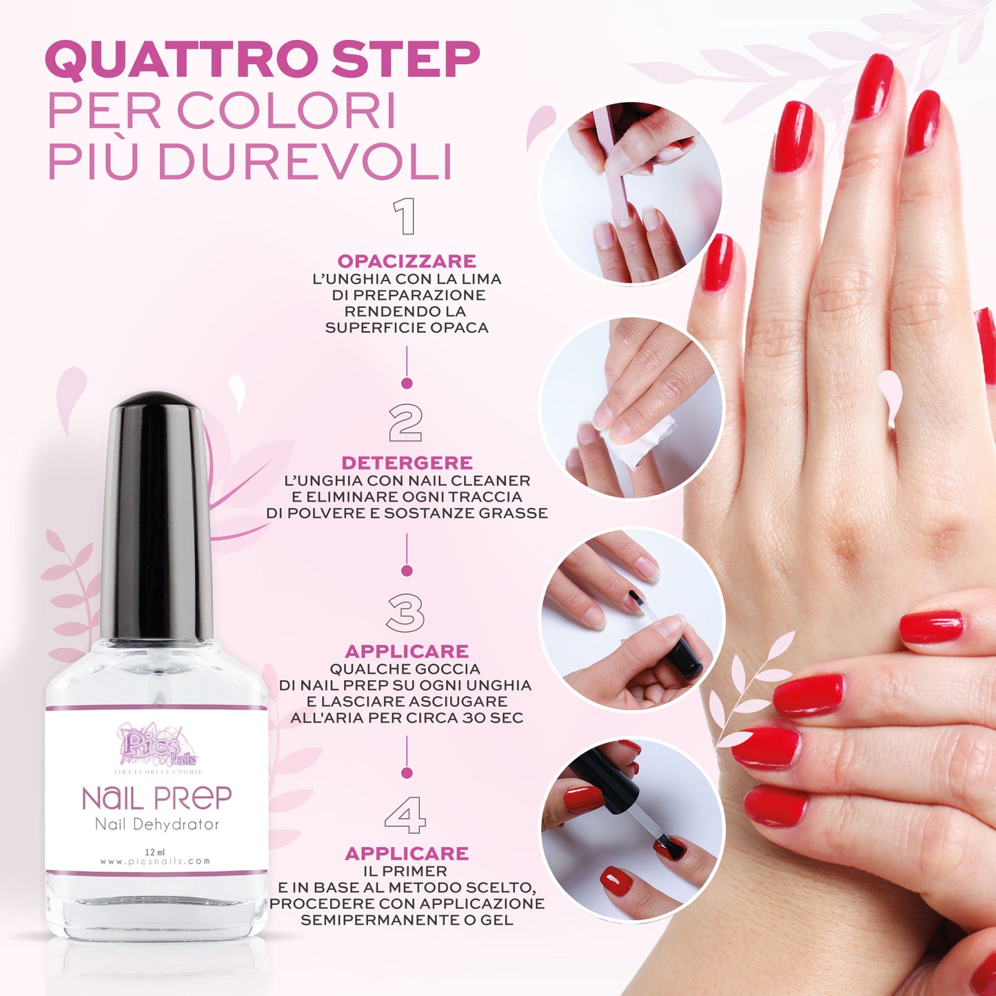 Nail Prep Deidratante per Unghie 12 ml