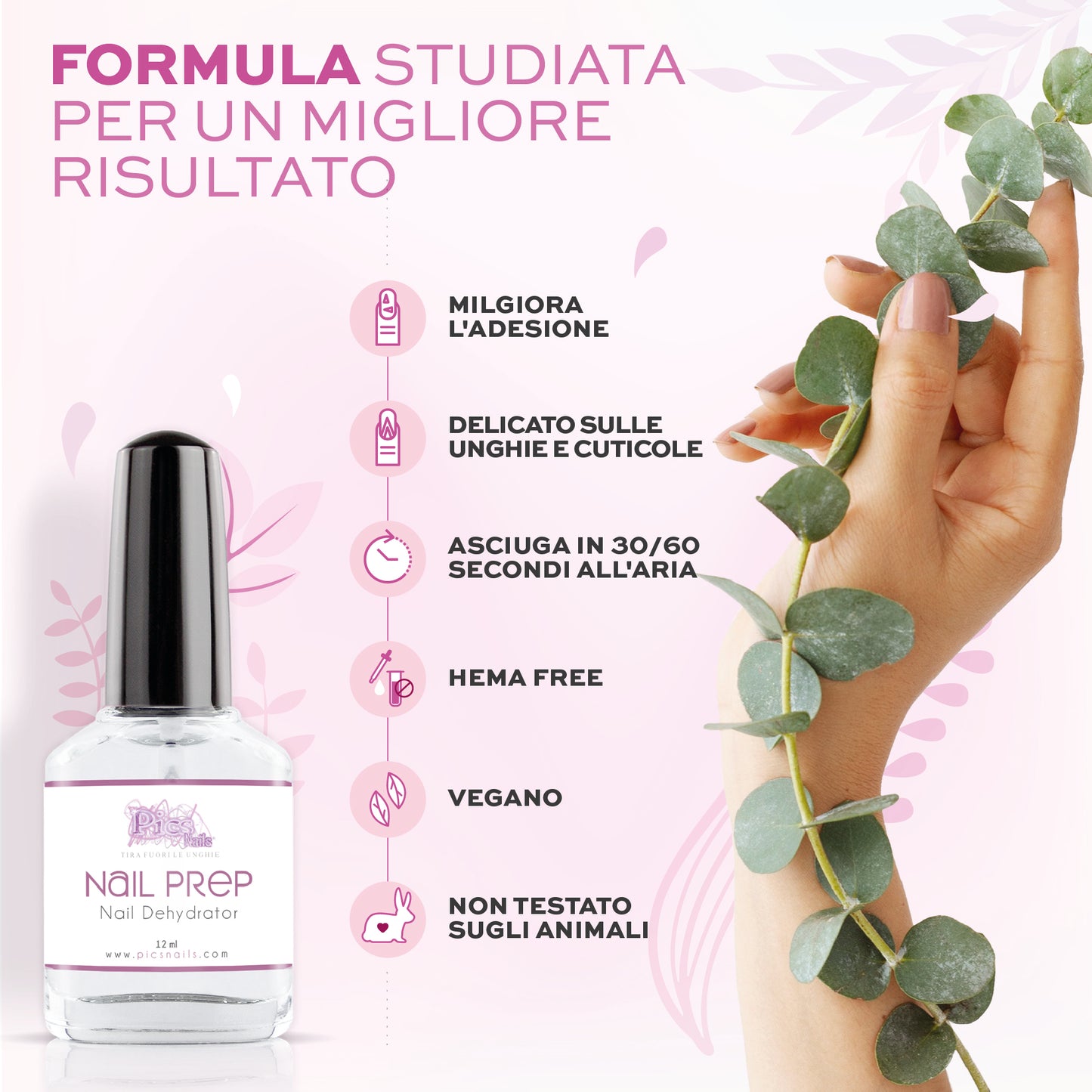 Nail Prep Deidratante per Unghie 12 ml