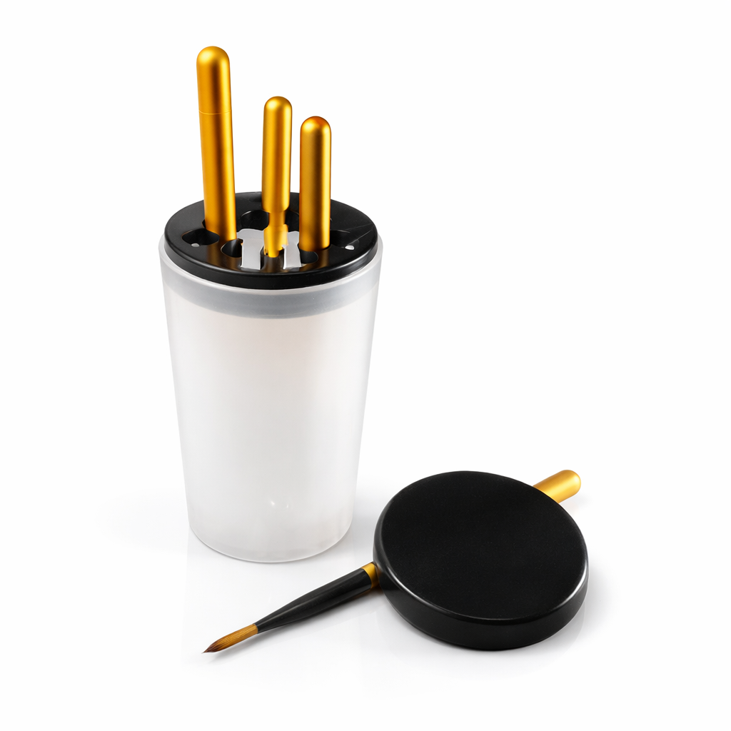 Bicchiere Pulizia Pennelli