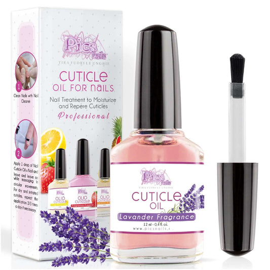 Olio Cuticole Unghie Di Mani E Piedi Professionale Lavanda 12 ml