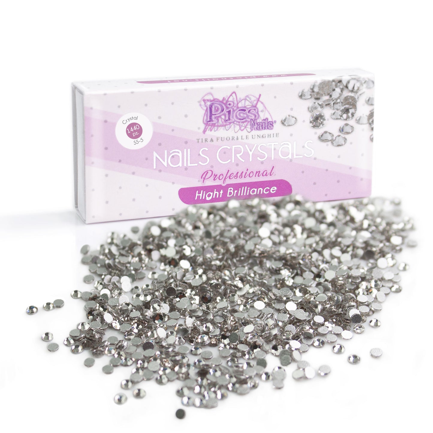 Brillantini Unghie Swarovski Crystal 1440 Pz. SS-5 1,7mm