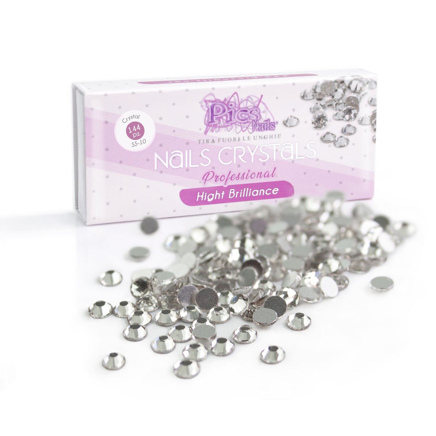 Brillantini Unghie Crystal 144Pz. SS-10 2,7 mm