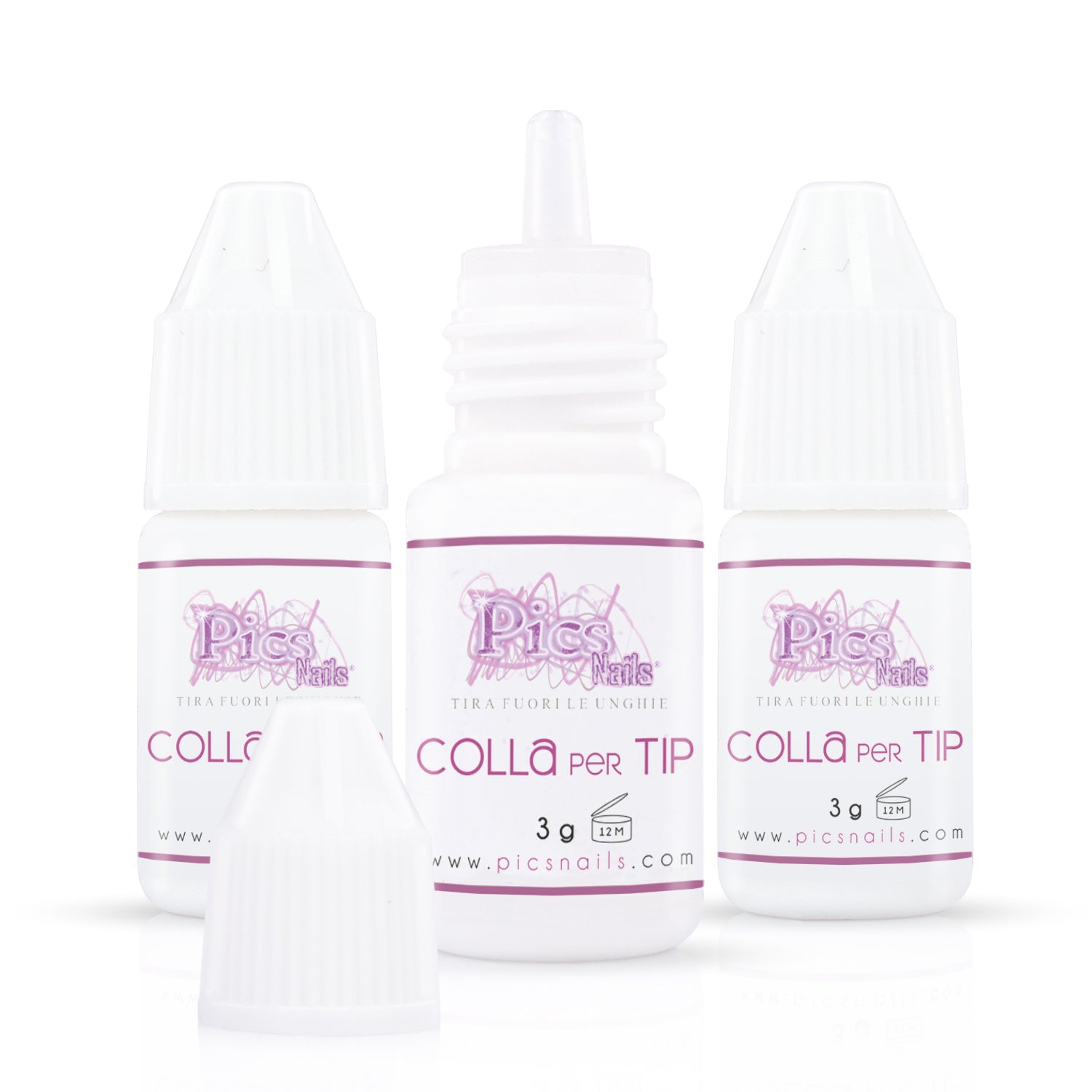 Colla per Unghie Professionale Extra Forte 3g.