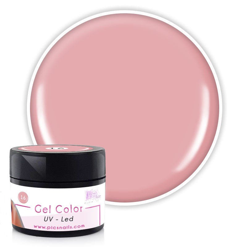 Gel Color uv/led Rosa Chiaro 16 - 5 ml.