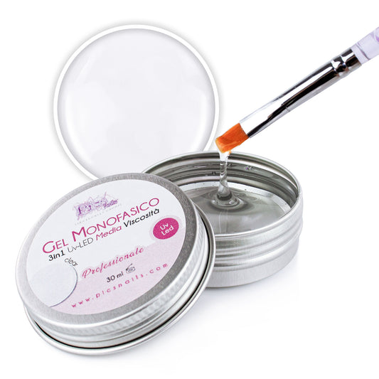 Gel Costruttore Monofasico UV/LED Clear A.V. 30 ml.