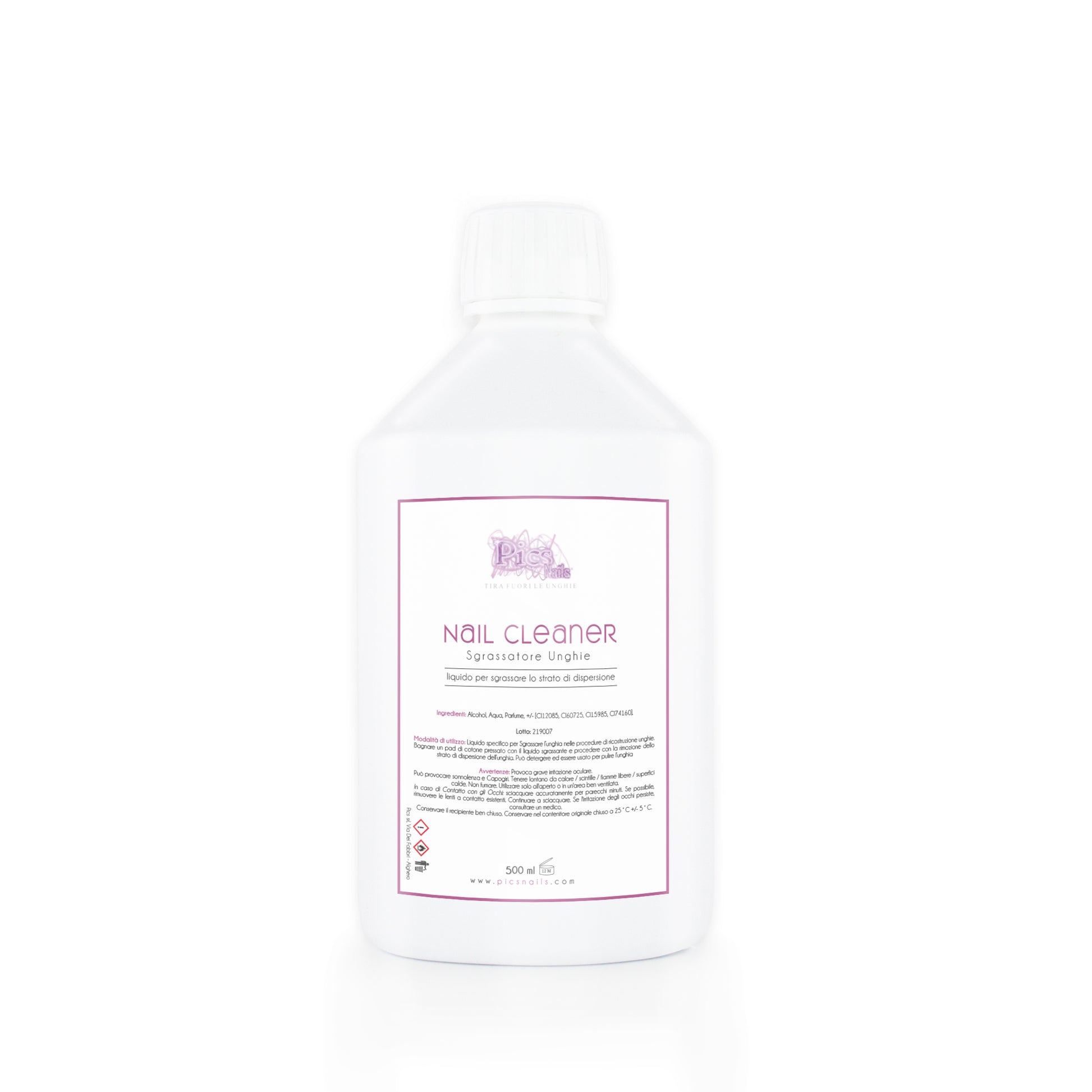 Nail Cleaner Sgrassatore Unghie Professionale 500 ml
