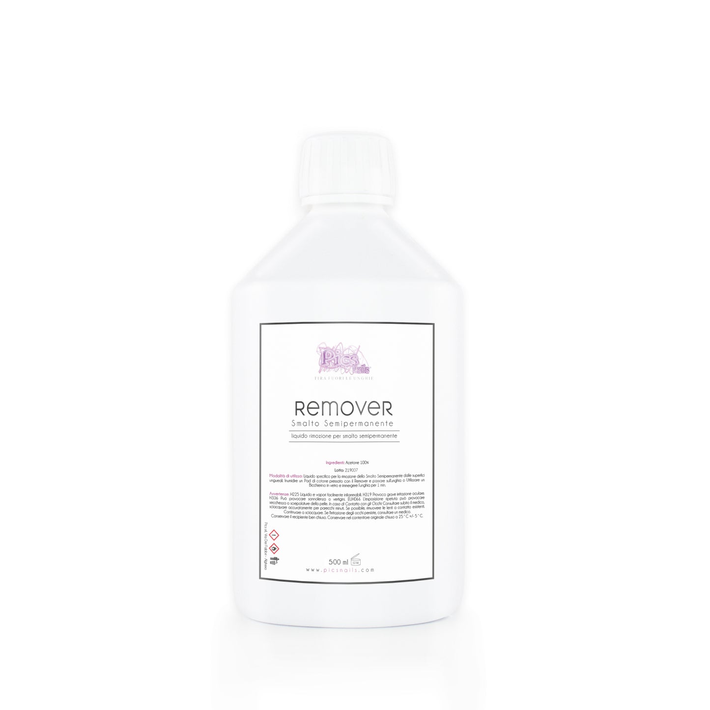 Remover Smalto Semipermanente 500 ml
