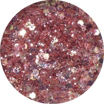 Polvere Glitter Extra Rosa Antico