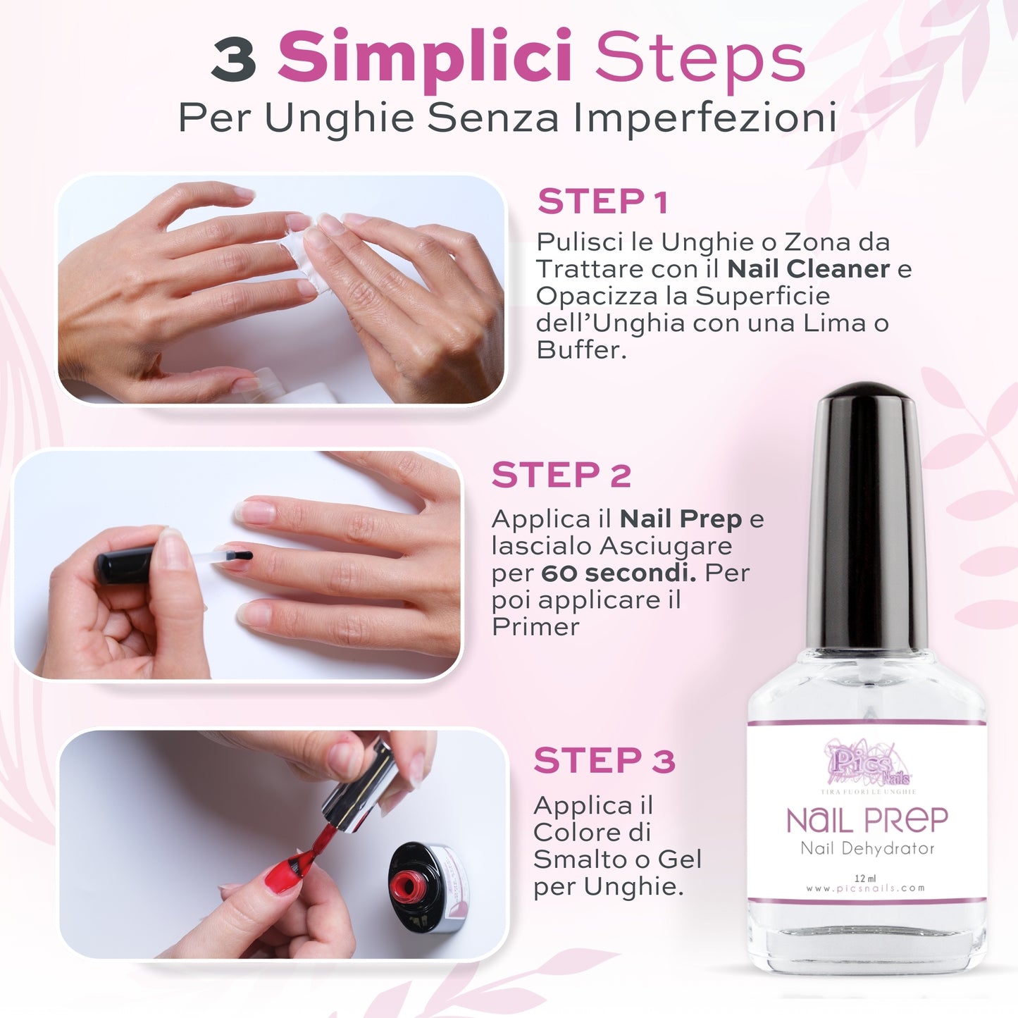 Nail Prep Deidratante per Unghie 12 ml