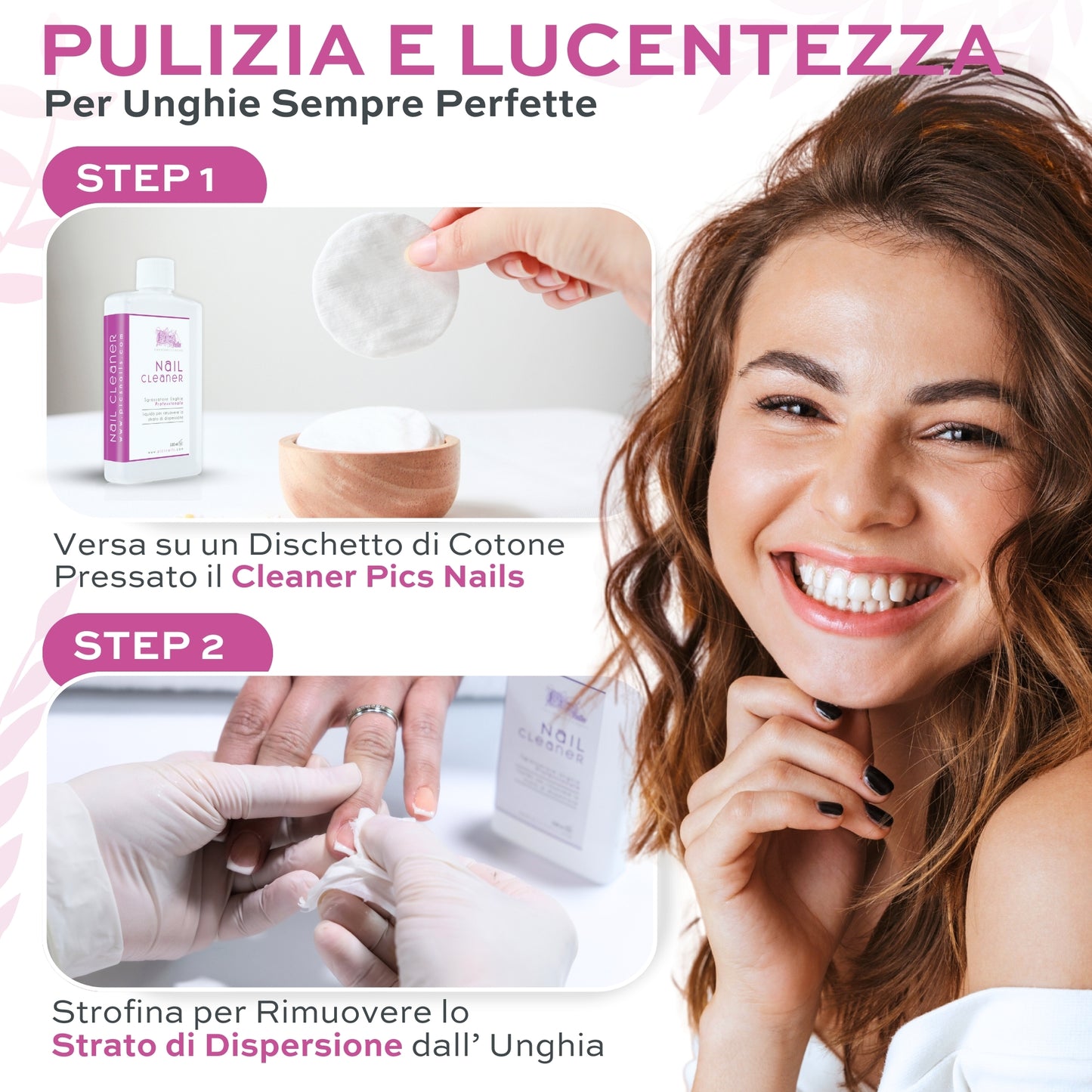 Nail Cleaner Sgrassatore Unghie Professionale 100 ml