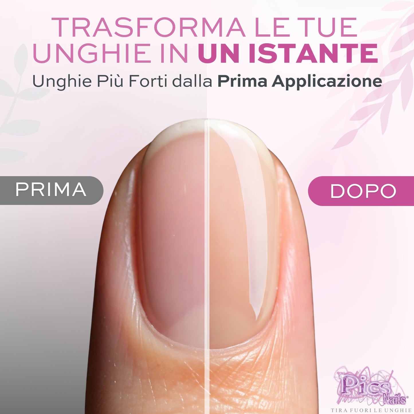 Smalto Rinforzante per Unghie Istantaneo al Calcio Professionale 12 ml