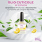 Olio Cuticole Unghie per Mani e Piedi Professionale Limone 12 ml