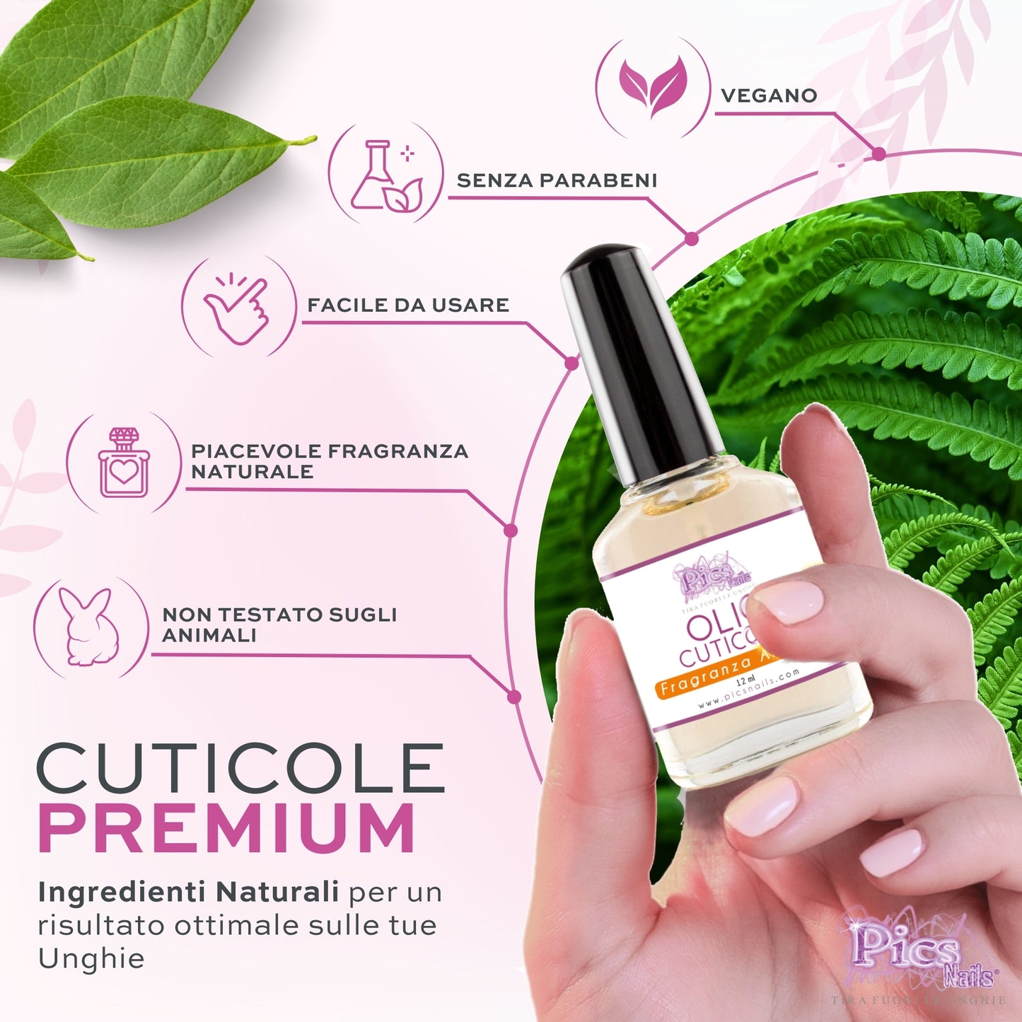 Olio Cuticole Di Mani E Piedi Professionale Arancia 12 ml