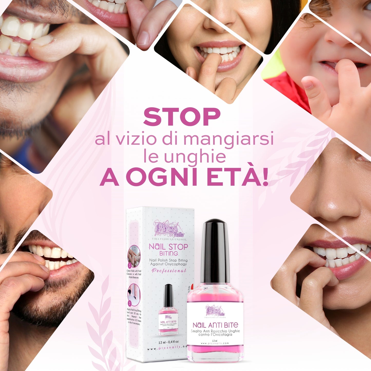 Smalto Amaro per non Mangiare Le Unghie 12 ml