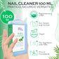 Nail Cleaner Sgrassatore per Unghie Professionale Menta 100 ml