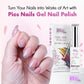 Smalto Nail Art Semipermanente Liner Gel per Unghie UV/LED 10 ml -  Argento Glitter 1