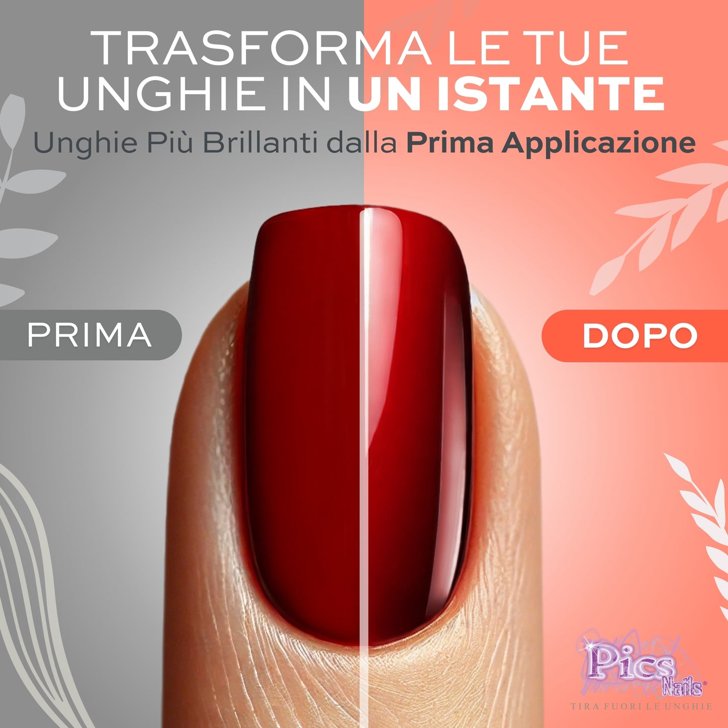 Top Coat Semipermanente NO WIPE UV/LED 10 ml - Smalto Gel Sigillante Senza Strato di Dispersione