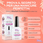 Top Coat Semipermanente NO WIPE UV/LED 10 ml - Smalto Gel Sigillante Senza Strato di Dispersione