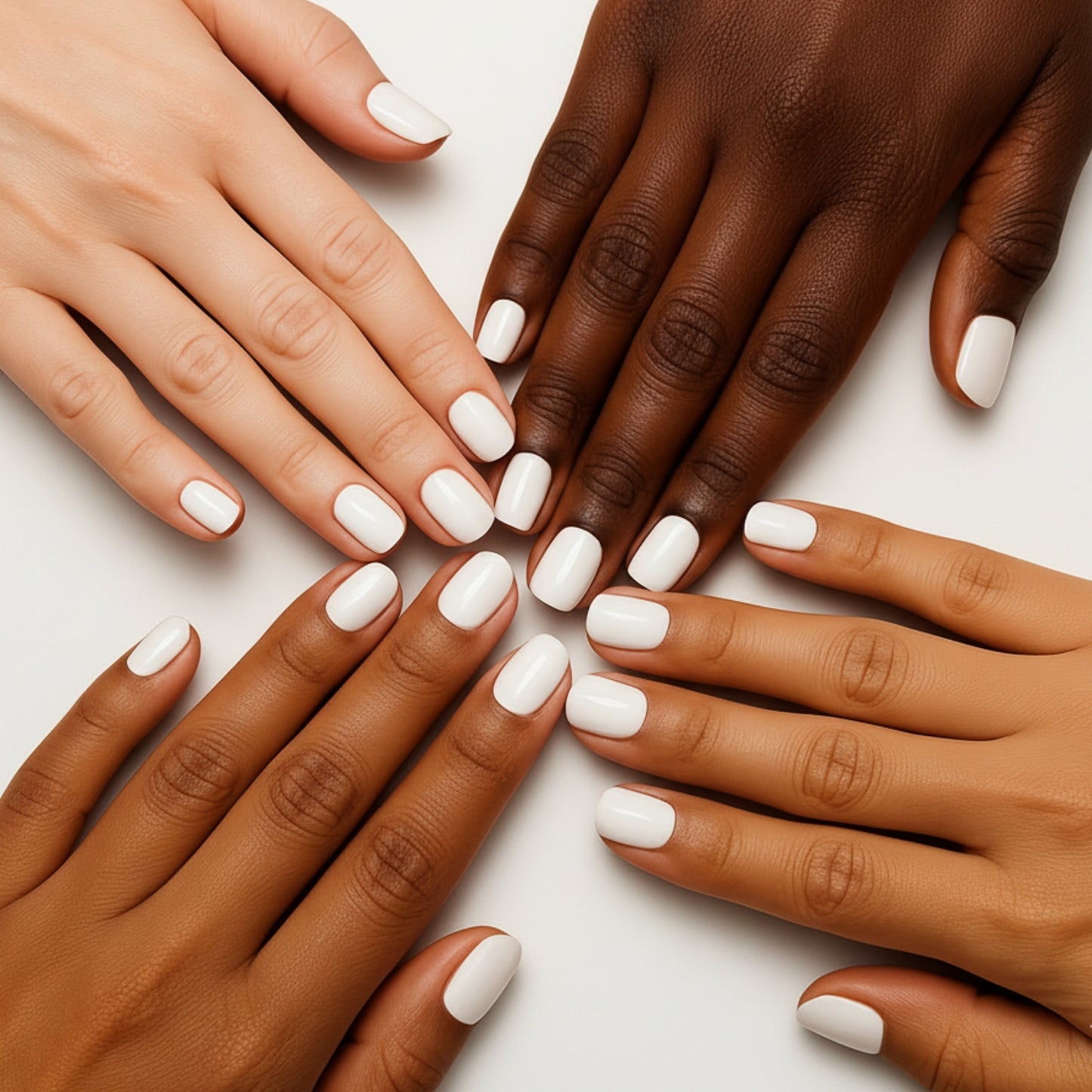 Smalto Unghie Professionale 12 ml – Bianco | Colore Intenso e Brillante | Smalto per Unghie Lunga Durata | Finitura Lucida Effetto Salone – Smalti per Unghie Facili da Applicare e Rimuovere