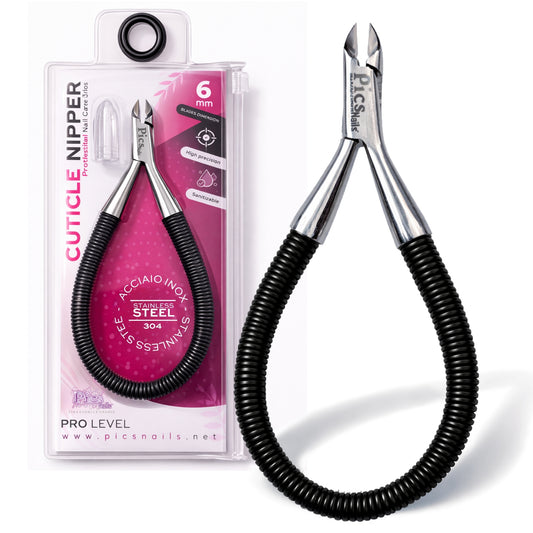 Tronchesino Cuticole Professionale 6mm in Acciaio Inox – Taglia Cuticole Unghie Mani e Piedi, Tronchesina per Cuticole Precisa, Rimuovi Cuticole e Pellicine per Manicure e Pedicure