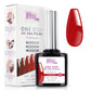 Smalto Semipermanente One Step Intense Red 11 - 12 ml | Semipermanente 3in1 UV/LED Ultra Lucido