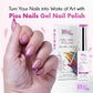 Smalto Nail Art Semipermanente Liner Gel per Unghie UV/LED 10 ml -  Rosa Paty Glitter 7