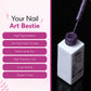 Smalto Nail Art Semipermanente Liner Gel per Unghie UV/LED 10 ml - Viola Glitter 2