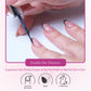 Smalto Nail Art Semipermanente Liner Gel per Unghie UV/LED 10 ml - Blu Midnight Glitter 4