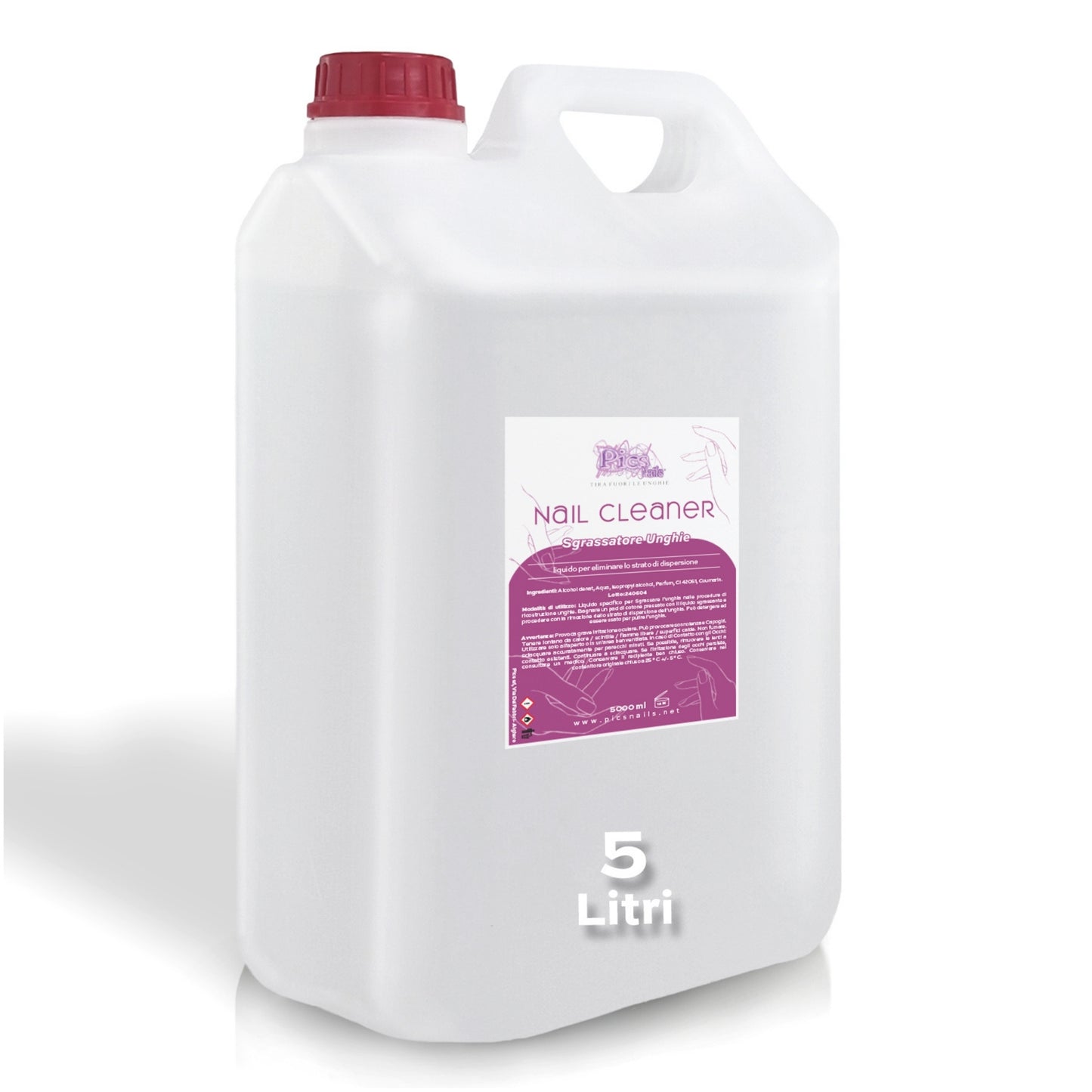 Nail Cleaner Sgrassatore Unghie Professionale 5 L.