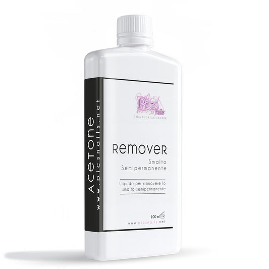 Remover Smalto Semipermanente Acetone Puro 100 ml