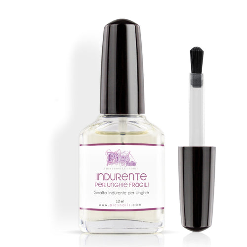 Smalto Indurente rinforzante Unghie 12ml Professionale - Ideale per Unghie Fragili e Deboli - Rinforza e Migliora la struttura di unghie Fragili e Deboli