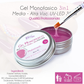 Gel Monofasico Costruttore UV-LED Professionale 3In1 Rosa Clear per Unghie - 30 Ml Media-Alta VISCOSITA' Autolivellante per Ricostruzione Unghie, Ultra Resistente per Ricostruzione Unghie