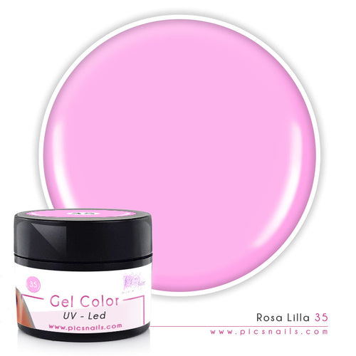 Gel Color uv/led Rosa Lilla Laccato 35 - 5 ml
