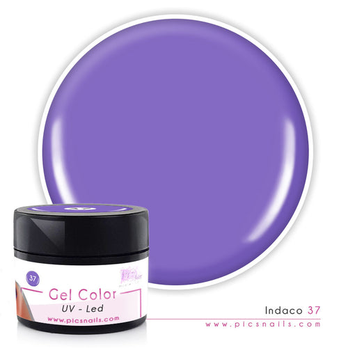 Gel Color uv/led Indaco Laccato 37 - 5 ml