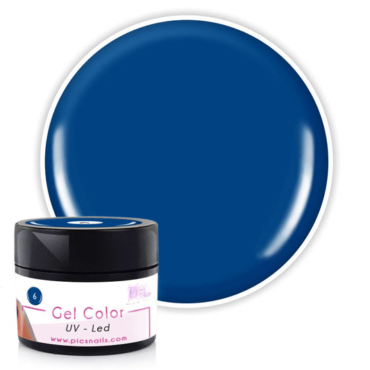 Gel Color uv/led Cobalto 6 - 5 ml.