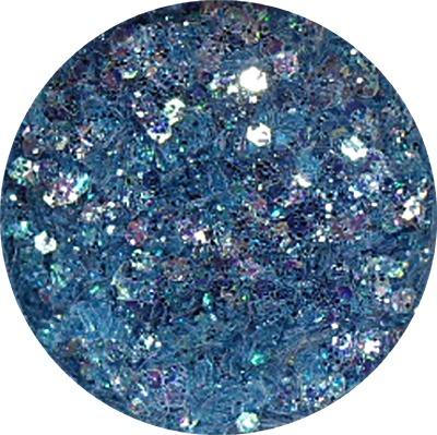 Polvere Extra Glitter Azzurro Mare